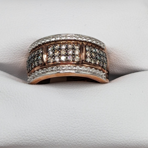 Champagne Diamond Jtv 10 Karat Gold Rings Champagne Diamond 10k